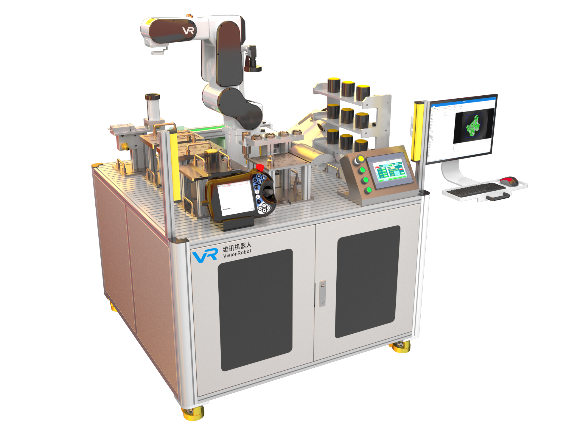 机器人实训台007